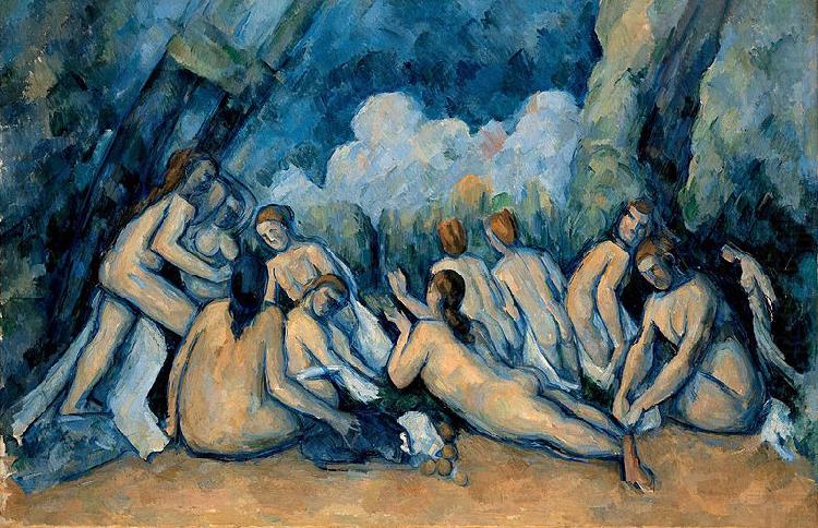 Paul Cezanne The Bathers china oil painting image